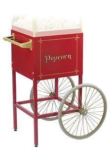 Gold Medal 2689CR Red Cart for 8 oz. Fun Pop Popcorn Popper