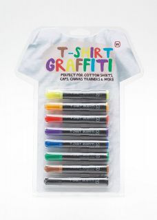 Shirt Graffiti Pens Fabric Markers 8 Pack   GIFTS & GADGETS  