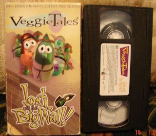   Josh and the Big Wall VHS CHRISTIAN~Vide​o We Ship UNLIMTED FOR $5