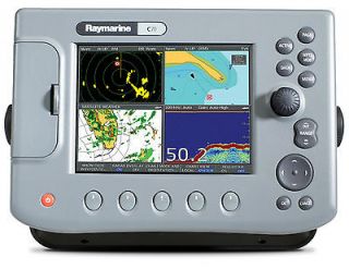RAYMARINE C 70 CLASSIC MFD RADAR/GPS/FF/SIRIUS WEATHER COMPLETE UNIT 