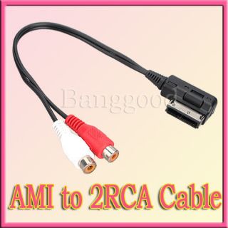 Audi Music Interface AMI RCA AV Cable for RCD310 RNS510 A4/A5/A6/A8/Q5 