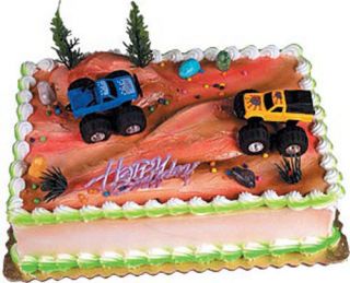 monster truck cake in Holidays, Cards & Party Supply