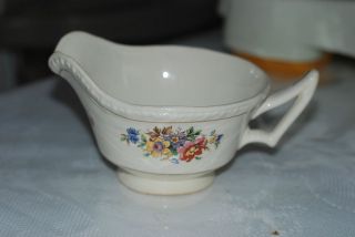   Potters Earthenware China Gravy Boat Made In Canada FREE SHIP