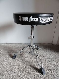 GUITAR HERO  WORLD TOUR  DRUM SEAT CHAIR THRONE  NINTENDO WII 