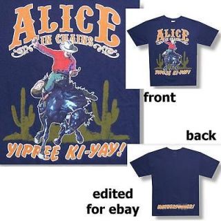 ALICE IN CHAINS   YIPPEE KI YAY T SHIRT   NEW XX LARGE 2XL LICENSED