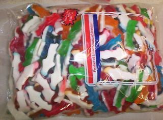Assorted Sharks Gummy Candy Gummi Candies 5 Pounds