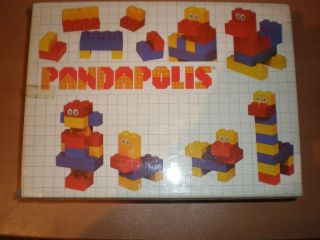 80S VINTAGE GREEK ITALOCREMONA LEGO PANDA PANDAPOLIS MIB
