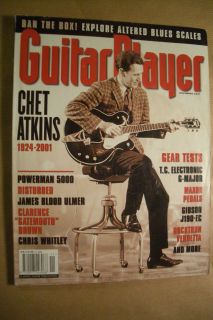 Guitar Player Magazine   Nov 2001   Gibson J190 FC, Chet Atkins 