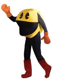 Pac Man Deluxe Halloween Fancy Dress Costume Adult