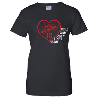 LOVE ONE DIRECTION 1D LADIES T SHIRT XS 2XL Sizes Shirts