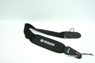 NEW Yamaha Electric Acoustic Guitar Strap in Black Color