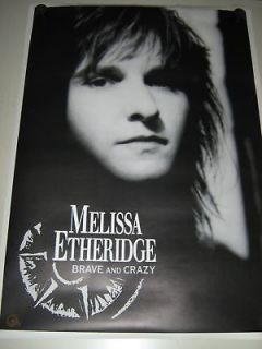 Melissa Etheridge Import Poster 24x34 Brave & Crazy