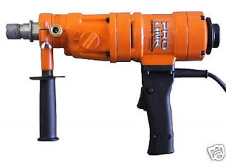 NEW 3 SPEED HAND HELD CORE DRILL WITH CASE
