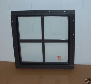 Small Shed Windows 12 x 12 Brown, playhouse window