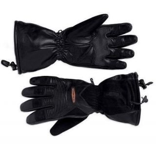HARLEY DAVIDSON® MENS HEATED GLOVES, BATTERY OPERATED 98356 09VM NEW