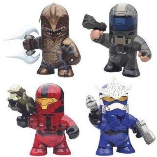 Various Halo Odd Pods, Helmet 3 Packs, Actionclix Figures