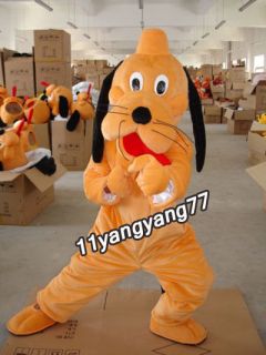 Meet Classic Pluto Dog Disney Goofy Cartoon Mascot Costume Character 
