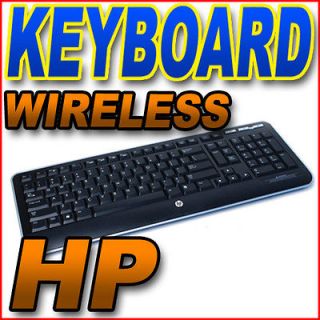 Genuine HP ATLAS Wireless Slim Black English Desktop Keyboard KG 0851 