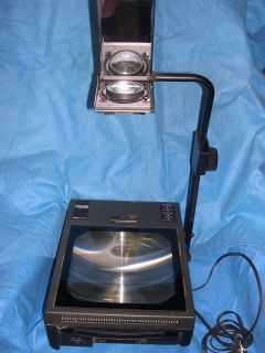   portable overhead projector 28A4003 dual lamp works great over head