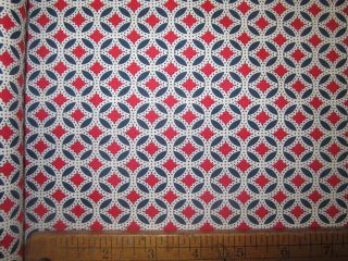 BY THE YD100% COTTON PRINT FABRIC   RED DIAMOND   #FT102