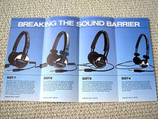 koss sst series headphone brochure catalogue from canada time left