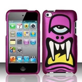 iPod Touch 4G 8G 16G 32G 4th Gen Hard Rubberized Case Cover ONE EYE 
