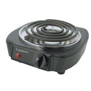 Electric Stove Single Burner with adjustable temperature controls