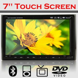 Awesome Advanced 7 In dash Car Stereo DVD Player Monitor AUX MIC Ipod 
