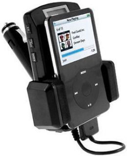 FM Transmitter Car Charger Kit Adapter for iPhone iPod