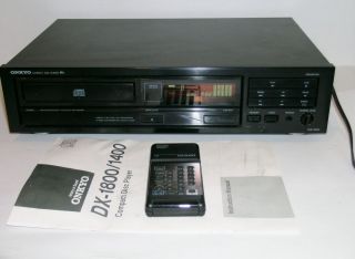 Onkyo Stereo Compact Disc CD Player DX 1800