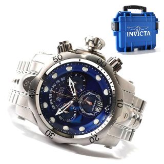   Reserve Venom Blue Dial Interchangeabl​e Strap Watch with Blue Diver