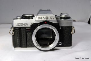 Used Minolta SLR Film Camera XG M Body Only (SN 2257274)
