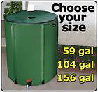 55 gal water storage barrel and water purification kit