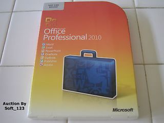 Microsoft MS Office 2010 Pro Professional Full Ver. for 2PCs BRAND 