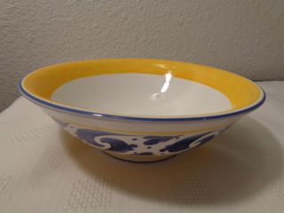 HEREND VILLAGE POTTERY SPLASH COUPE CEREAL BOWL NEW CONDITION