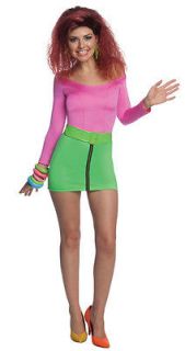 NEW Womens 80s Costume Last Friday Night Katy Perry Dress Large