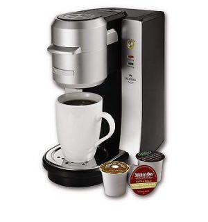 Mr Coffee Single Serve Coffee Brewer Maker with 5 K Cup Keurig Brewed 