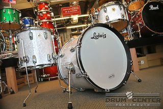 Ludwig Classic Maple Drum Set   White Marine Pearl   20/12/14   FREE 