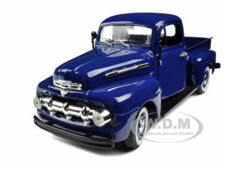 1951 FORD F 1 PICKUP TRUCK DARK BLUE 1:32 MODEL CAR by SIGNATURE 