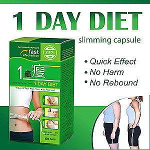 Day Diet Weight Loss Cap Slimming Capsules 500mg x 60 Pills