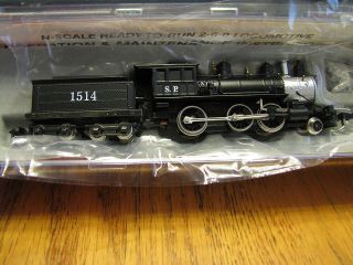 Roundhouse N #8060 RTR 2 6 0 Mogul Steam Locomotive Southern Pacific