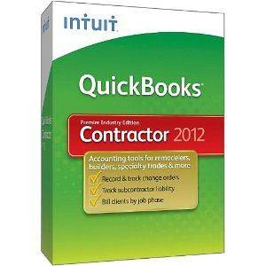 QuickBooks Premier Contractor 2012