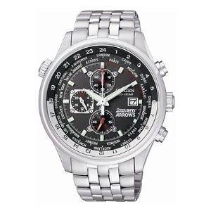 CITIZEN EcoDrive RED ARROWS World Time Chronograp CA0080 54E WR100 RRP 