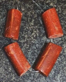 Ancient Bauxite Stone Beads From Ghana, Africa