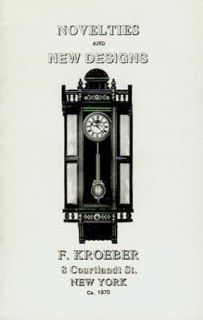 Novelties and New Designs F. Kroeber Catalog 1870