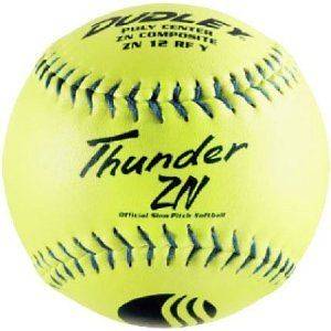 Dudley Thunder ZN USSSA HR Derby Softball (4U 548Y)   2 Dozen