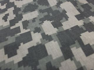 Digital Camo   Green Military Print Fabric   1 yard   LAST ONE