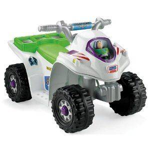 Fisher Price ATV Ride On Electric Quad Disney Toy Story 3 Toddler Kid 