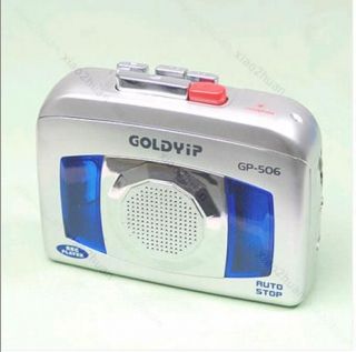 Portable Cassette Tape Player Sound Voice Recorder 506