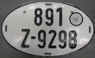 german license plate in Parts & Accessories